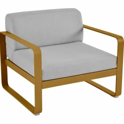 Camif Canapés Et Fauteuils De Jardin>FERMOB Fauteuil Bellevie Gris Flanelle en Aluminium -