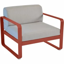 Camif Canapés Et Fauteuils De Jardin>FERMOB Fauteuil Bellevie Gris Flanelle en Aluminium -