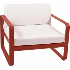 Camif Canapés Et Fauteuils De Jardin>FERMOB Fauteuil Bellevie Blanc Grisé en Aluminium -