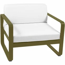 Camif Canapés Et Fauteuils De Jardin>FERMOB Fauteuil Bellevie Blanc Grisé en Aluminium -