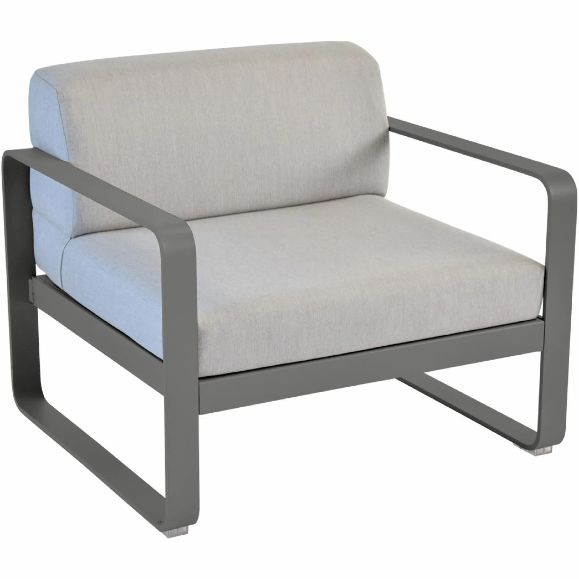 Camif Canapés Et Fauteuils De Jardin>FERMOB Fauteuil Bellevie Gris Flanelle en Aluminium -