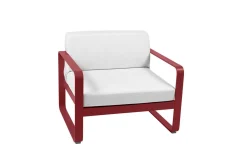 Camif Canapés Et Fauteuils De Jardin>FERMOB Fauteuil Bellevie Blanc Grisé en Aluminium -