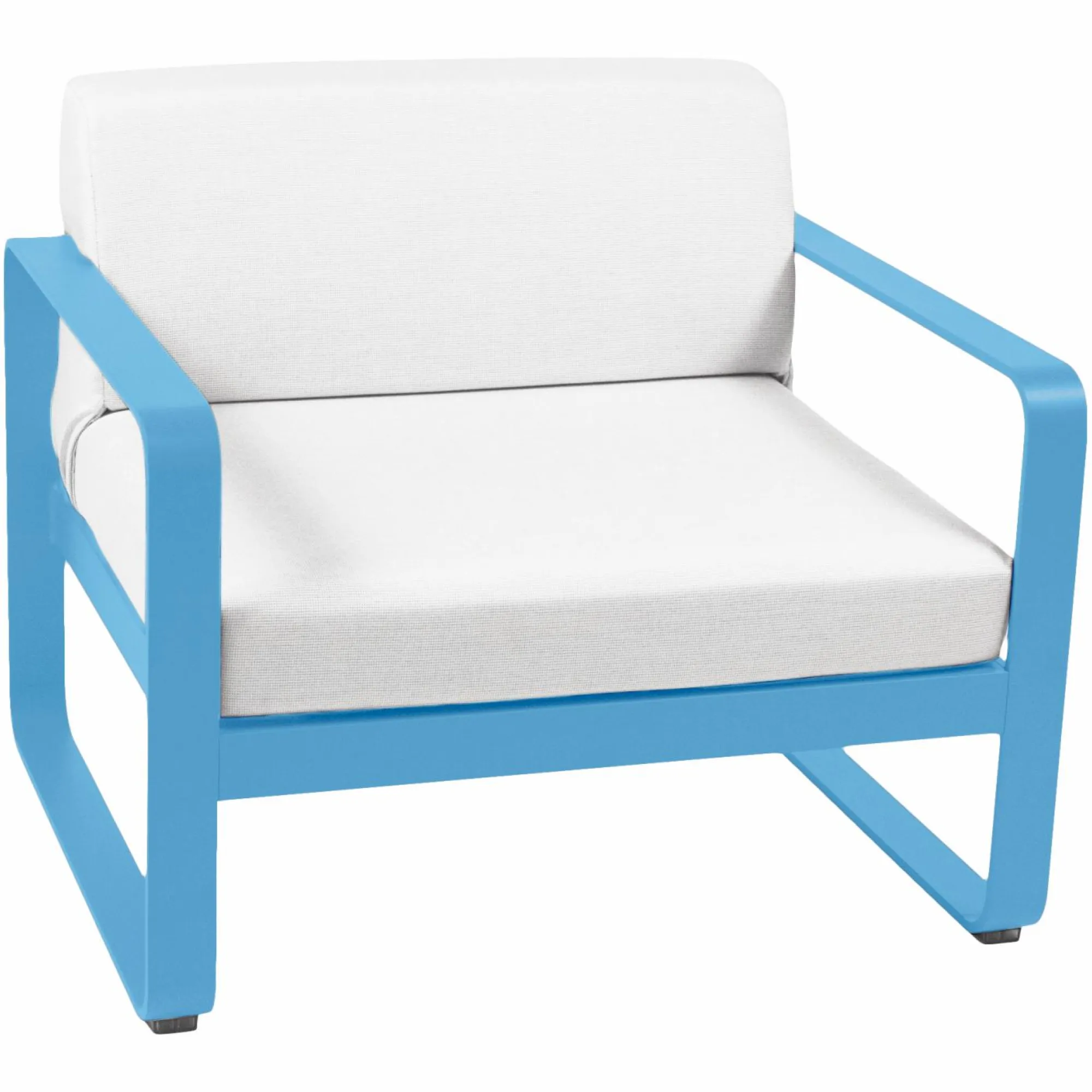 Camif Canapés Et Fauteuils De Jardin>FERMOB Fauteuil Bellevie Blanc Grisé en Aluminium -