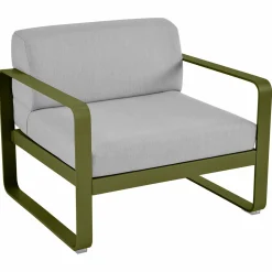 Camif Canapés Et Fauteuils De Jardin>FERMOB Fauteuil Bellevie Gris Flanelle en Aluminium -