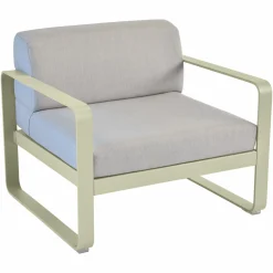 Camif Canapés Et Fauteuils De Jardin>FERMOB Fauteuil Bellevie Gris Flanelle en Aluminium -