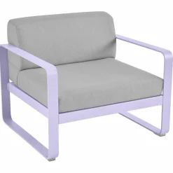 Camif Canapés Et Fauteuils De Jardin>FERMOB Fauteuil Bellevie Gris Flanelle en Aluminium -