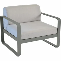 Camif Canapés Et Fauteuils De Jardin>FERMOB Fauteuil Bellevie Gris Flanelle en Aluminium -