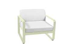 Camif Canapés Et Fauteuils De Jardin>FERMOB Fauteuil Bellevie Blanc Grisé en Aluminium -