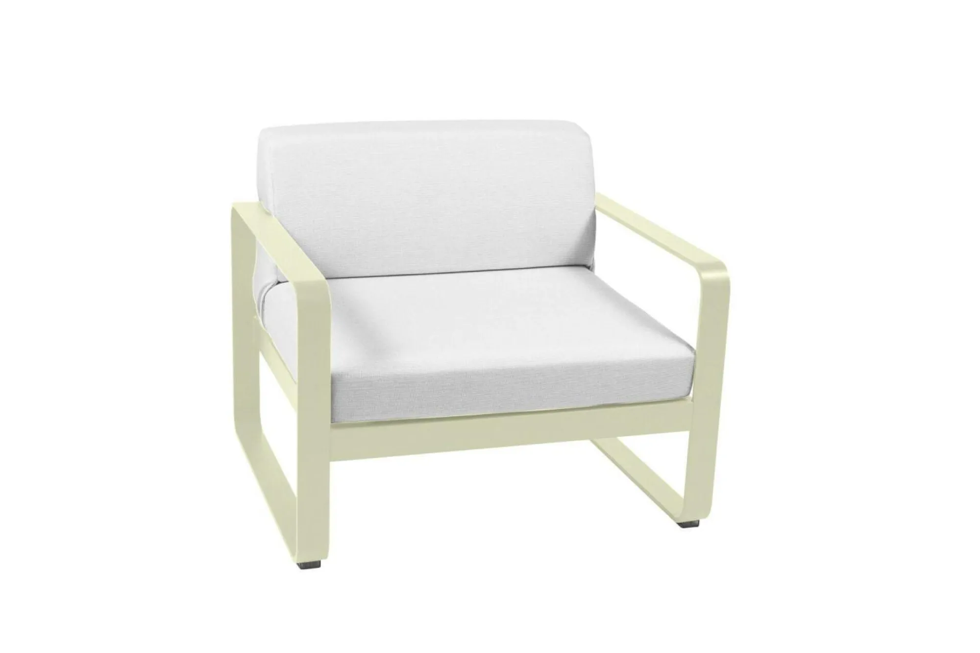 Camif Canapés Et Fauteuils De Jardin>FERMOB Fauteuil Bellevie Blanc Grisé en Aluminium -