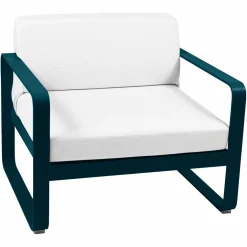 Camif Canapés Et Fauteuils De Jardin>FERMOB Fauteuil Bellevie Blanc Grisé en Aluminium -