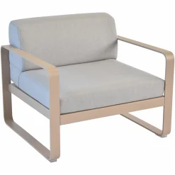 Camif Canapés Et Fauteuils De Jardin>FERMOB Fauteuil Bellevie Gris Flanelle en Aluminium -
