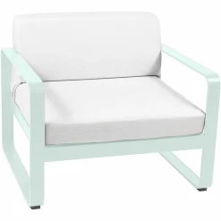 Camif Canapés Et Fauteuils De Jardin>FERMOB Fauteuil Bellevie Blanc Grisé en Aluminium -