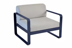 Camif Canapés Et Fauteuils De Jardin>FERMOB Fauteuil Bellevie Gris Flanelle en Aluminium -