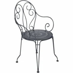 Camif Fauteuils De Jardin>FERMOB Lot de 2 Fauteuils Empilables Montmartre en Acier -