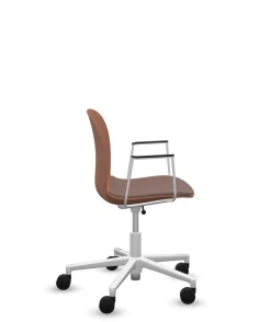 Camif Chaises De Bureau>FLOKK Chaise de bureau assise capitonnée avec accoudoirs Noor 6070S -