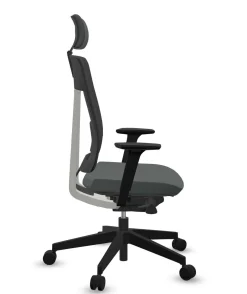 Camif Chaises De Bureau>FLOKK Fauteuil de bureau avec tétière Xenon Net 111SFL - - Roulettes pour sol dur