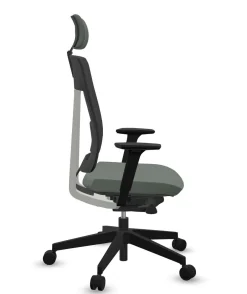 Camif Chaises De Bureau>FLOKK Fauteuil de bureau avec tétière Xenon Net 111SFL - - Roulettes pour sol dur