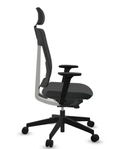 Camif Chaises De Bureau>FLOKK Fauteuil de bureau avec tétière Xenon Net 111SFL - - Roulettes pour sol dur