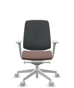 Camif Chaises De Bureau>FLOKK Fauteuil de bureau base grise et dossier résille Light Up 250SL - - Roulettes pour sol dur