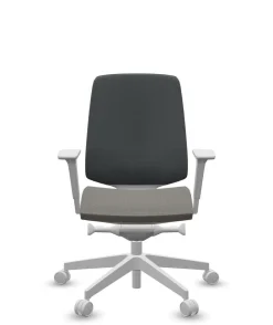 Camif Chaises De Bureau>FLOKK Fauteuil de bureau base grise et dossier résille Light Up 250SL - - Roulettes pour sol dur