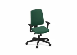 Camif Chaises De Bureau>FLOKK Fauteuil de bureau dossier capitonné et accoudoirs réglables Raya 23S - - Roulettes pour sol dur