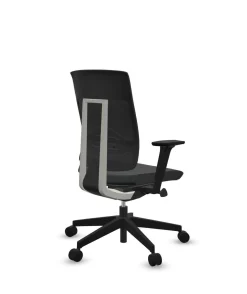 Camif Chaises De Bureau>FLOKK Fauteuil de bureau sans têtière Xenon Net 101SFL - - Roulettes pour sol souple