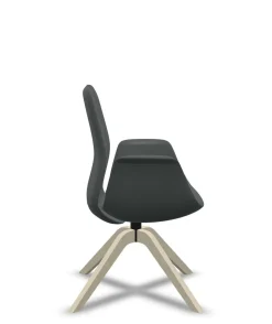 Camif Chaises De Bureau>FLOKK Fauteuil de bureau à dossier inclinable pieds bois Ellie Pro 20HW -