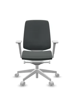Camif Chaises De Bureau>FLOKK Fauteuil de bureau base grise et dossier résille Light Up 250SL - - Roulettes pour sol dur