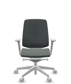 Camif Chaises De Bureau>FLOKK Fauteuil de bureau base grise et dossier résille Light Up 250SL - - Roulettes pour sol dur
