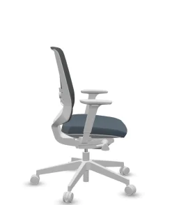 Camif Chaises De Bureau>FLOKK Fauteuil de bureau base grise et dossier résille Light Up 250SL - - Roulettes pour sol dur