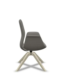 Camif Chaises De Bureau>FLOKK Fauteuil de bureau à dossier inclinable pieds bois Ellie Pro 20HW -