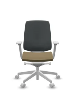 Camif Chaises De Bureau>FLOKK Fauteuil de bureau base grise et dossier résille Light Up 250SL - - Roulettes pour sol dur