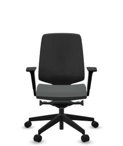 Camif Chaises De Bureau>FLOKK Fauteuil de bureau base noire et dossier résille Light Up 250SL - - Roulettes pour sol dur