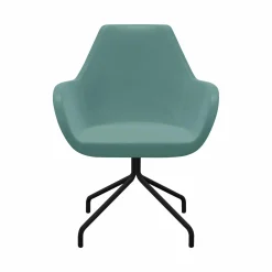 Camif Chaises De Bureau>FLOKK Fauteuil entièrement capitonné piètement 4 branches métal FAN 10H -