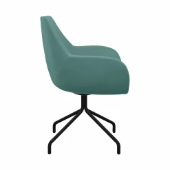 Camif Chaises De Bureau>FLOKK Fauteuil entièrement capitonné piètement 4 branches métal FAN 10H -