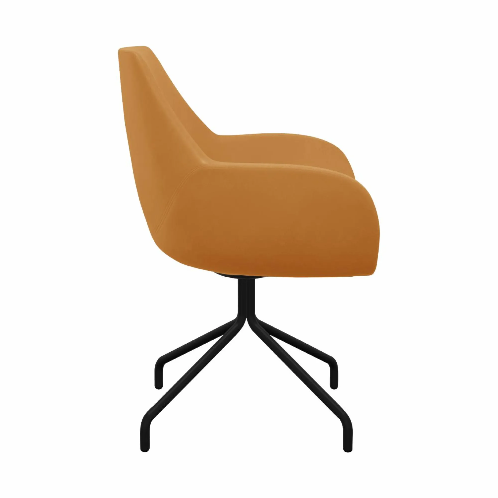 Camif Chaises De Bureau>FLOKK Fauteuil entièrement capitonné piètement 4 branches métal FAN 10H -
