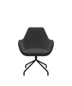 Camif Chaises De Bureau>FLOKK Fauteuil entièrement capitonné piètement 4 branches métal FAN 10H -