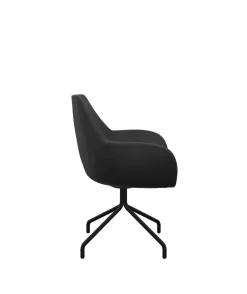 Camif Chaises De Bureau>FLOKK Fauteuil entièrement capitonné piètement 4 branches métal FAN 10H -