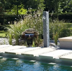 Camif Récupérateurs D'Eau|Fontaines>GARANTIA Fontaine Granit Gris Foncé