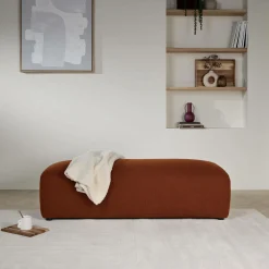 Camif Repose-Pieds>Grand pouf tissu Pavel -