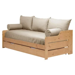 Camif Housses De Canapés Et Fauteuils|Housses De Canapés Et Fauteuils>Habillage lit gigogne recyclé Heva -