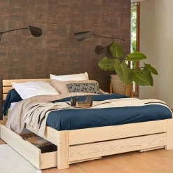 Camif Housses De Couette>Housse de couette percale bio Elise - - 140 x 200 cm