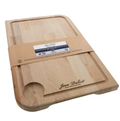 Camif Planches À Découper>JEAN DUBOST Planche à découper avec bol et rigole 45 x 29 cm