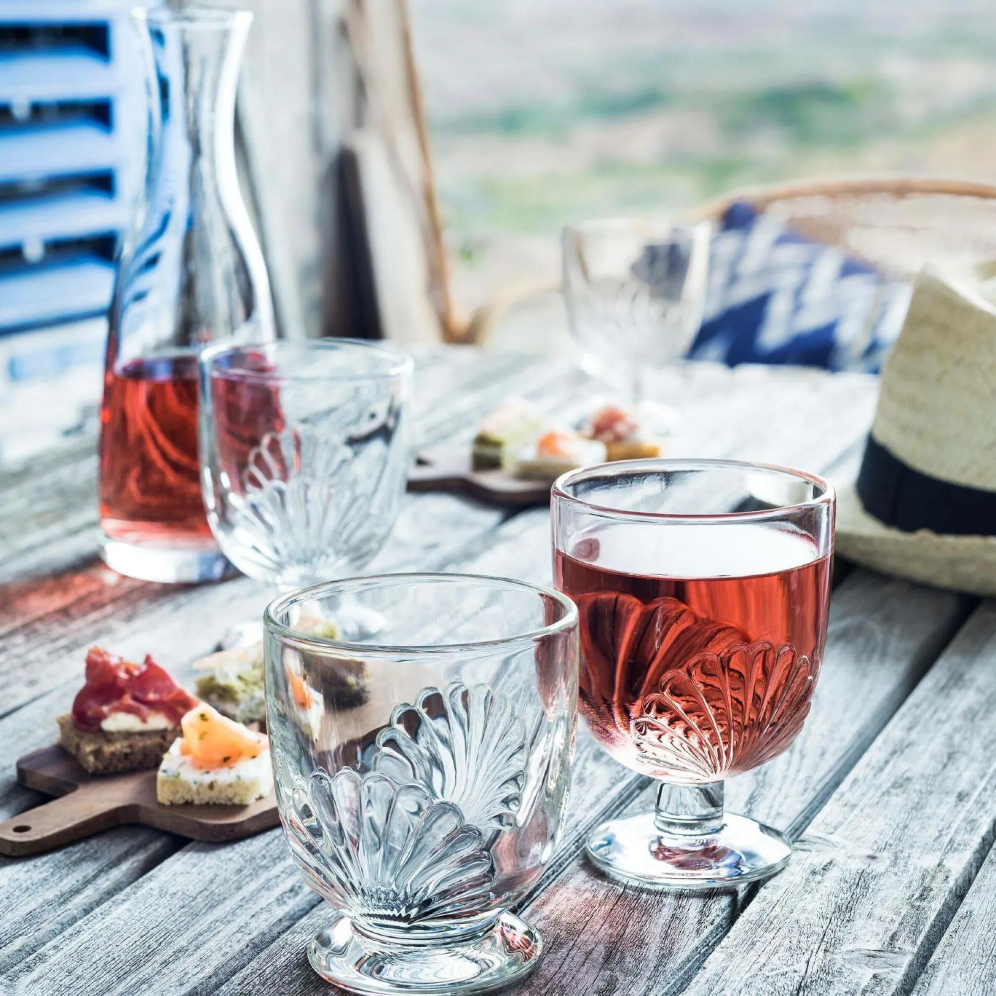 Camif Verres|Verres>LA ROCHERE Lot de 6 gobelets Belle île