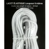Camif Accessoires Transats>LAFUMA Lacets de Rechange Blancs Pour Fauteuil Relax LAFUMA MOBILIER
