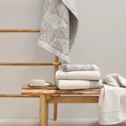 Camif Serviettes De Bain>LASA HOME Serviette de bain coton Léontina, - - 100 x 150 cm
