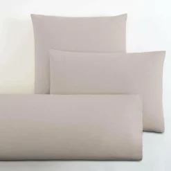 Camif Taies D'Oreiller>LASA HOME Taie de traversin coton flanelle Livia -
