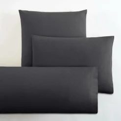 Camif Taies D'Oreiller>LASA HOME Taie de traversin coton flanelle Livia -
