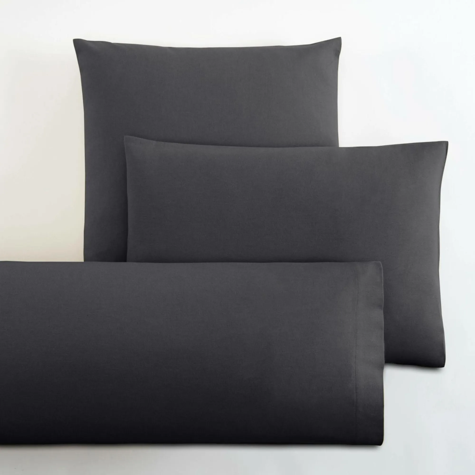 Camif Taies D'Oreiller>LASA HOME Taie de traversin coton flanelle Livia -