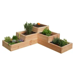 Camif Carrés De Potager>LE CARRE FANTASTIK Carré de Potager 3 Niveaux Volcanik en Bois